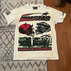 Green and Red Hellstar Sports Shirt